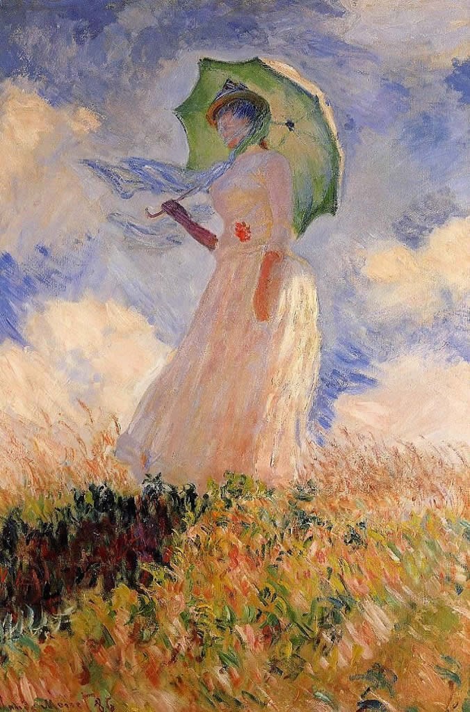 Claude Monet Woman with a Parasol 1